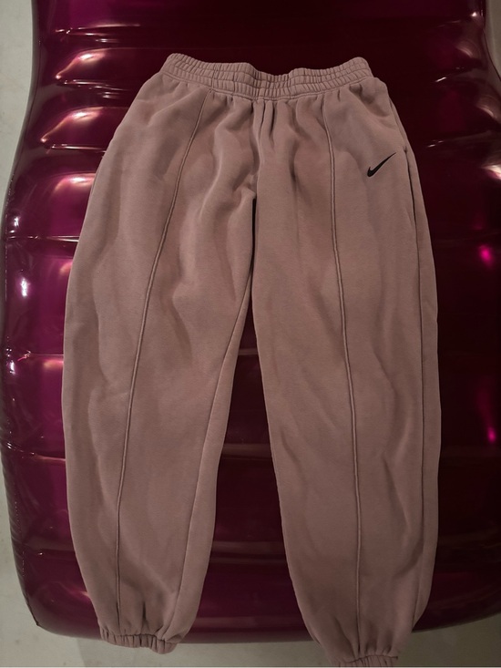 Nike Pants - Nike Womens Mauve Pink/Brown Fleece Joggers